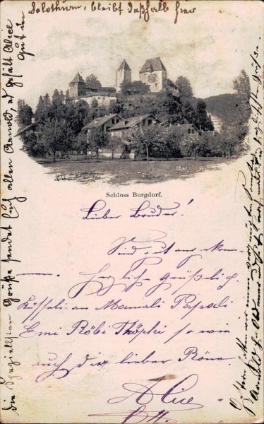 Schloss Burgdorf Vorderseite