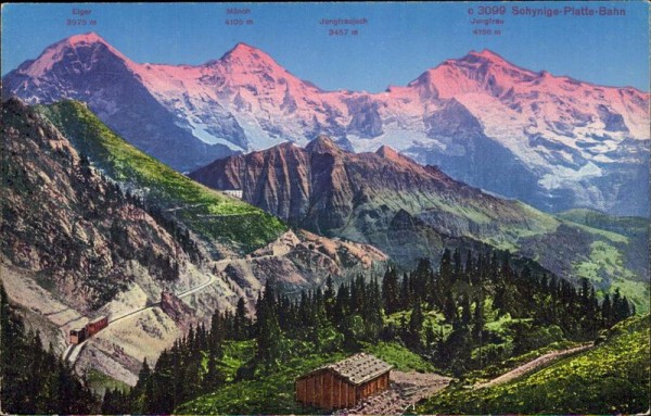 Schynige-Platte-Bahn Vorderseite