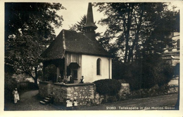 Tellskapelle in der Hohlen Gasse Vorderseite