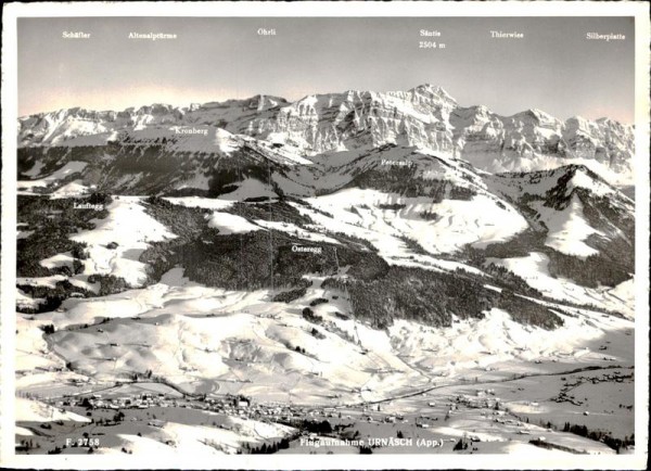 Urnäsch, mit Skilift Osteregg Vorderseite