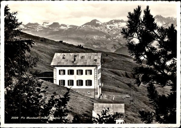 Hotel Bündner Rigi Vorderseite