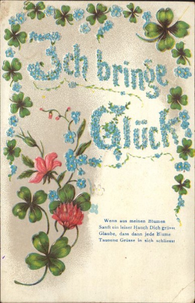 Ich bringe Glück