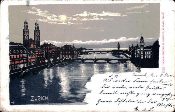Zürich Vorderseite