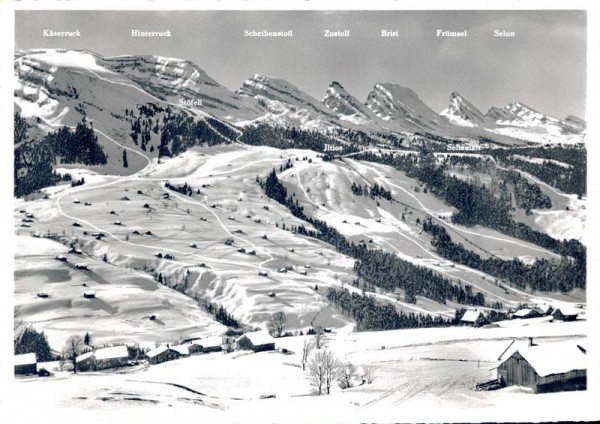 Churfirsten Vorderseite