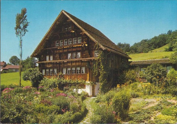 Toggenburger Haus Vorderseite