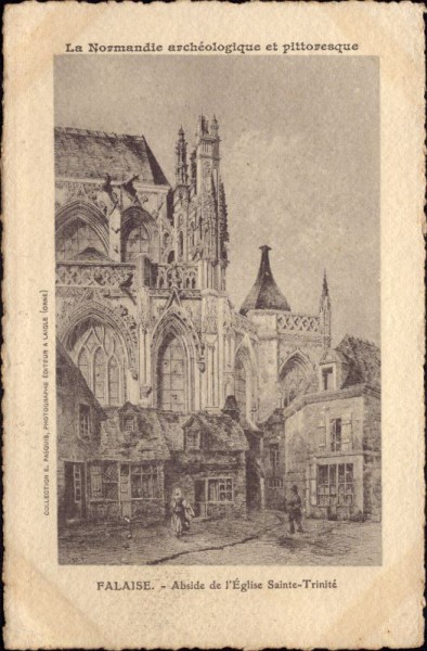 Falaise, Abside de l'église Sainte-Trinité