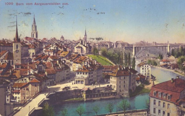 Bern vom Aargauerstalden aus.