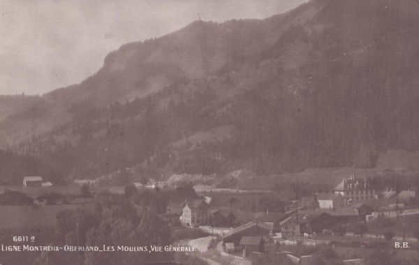 Ligne Montreux - Oberland_Les Moulins, Vue Gènérale Vorderseite