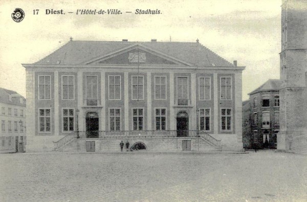 Diest, l'Hotel de Ville Vorderseite