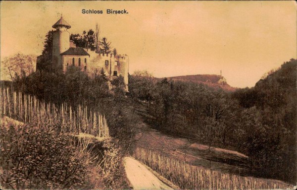 Burg Birseck. Vorderseite