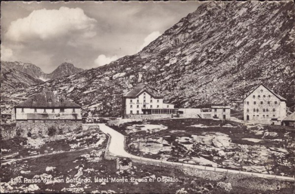 Passo del San Gottardo - Hotel Monte Prosa el Ospizio