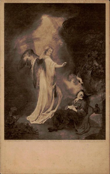 Ferdinand Bol. Jakobs Traum von der Himmelsleiter Vorderseite