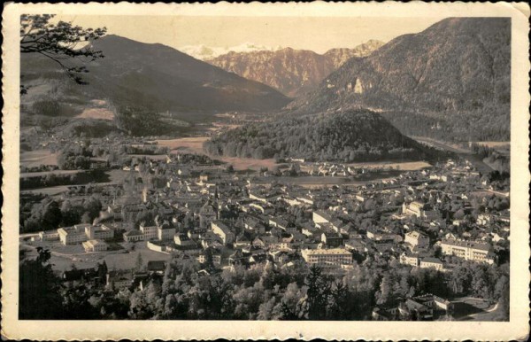 Bad Ischl mit Dachstein Vorderseite