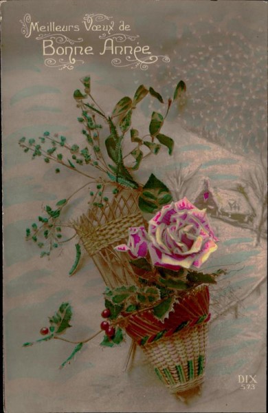 Bonne Année Vorderseite