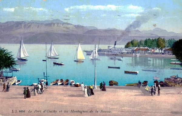 Le Port d'Ouchy et les  Vorderseite