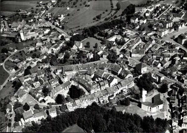 Bischofszell, Flugaufnahme Vorderseite