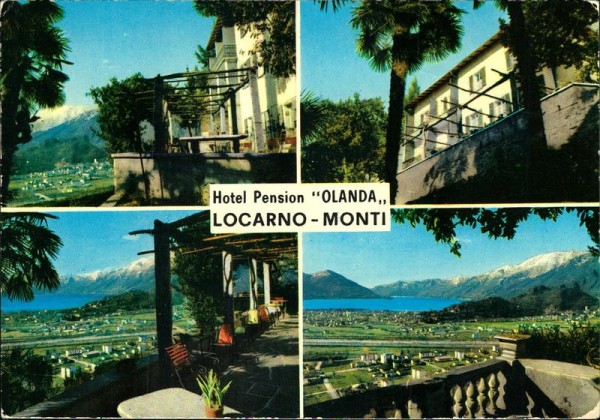 Locarno Monti, Hotel Pension Olanda Vorderseite