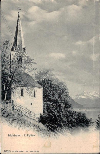 Montreux - L'Eglise Vorderseite