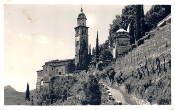 Morcote. Chiesa Vorderseite