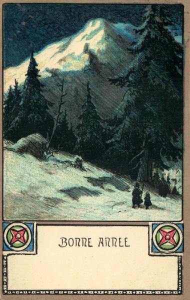 Bonne Année Vorderseite