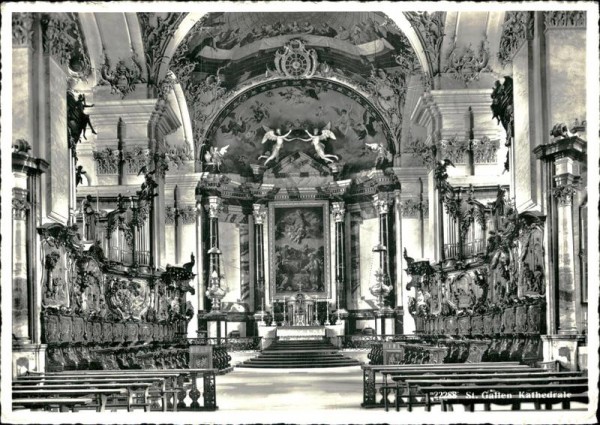 Stiftskirche St. Gallen Vorderseite