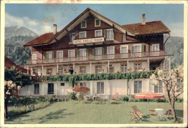 Leissigen, Hotel-Restaurant Kreuz Vorderseite