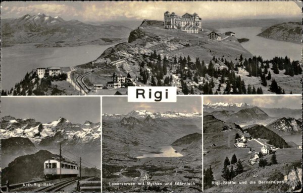 Rigi (1797 m) Vorderseite