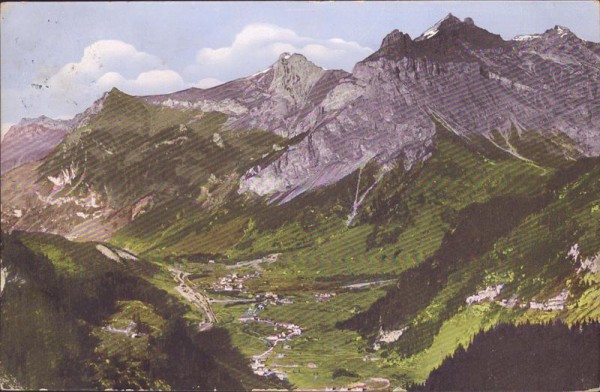 Kandersteg von der Gemmi Vorderseite