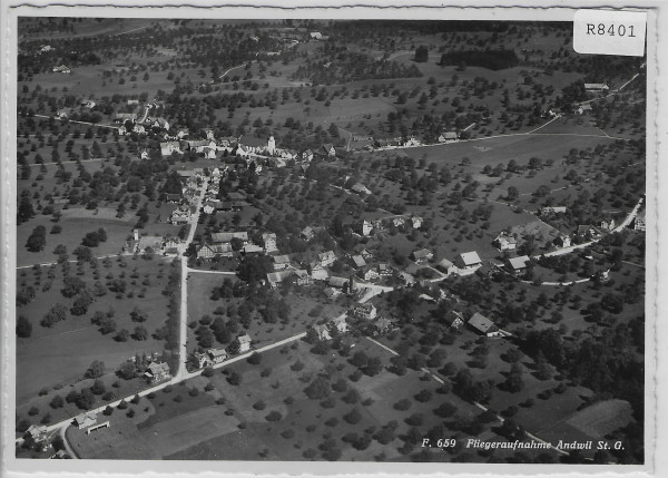 Fliegeraufnahme Andwil SG Flugaufnahme