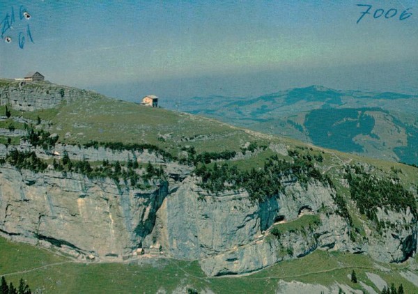 Wildkirchli AI - Flugaufnahmen Vorderseite