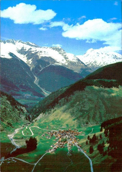 Curaglia, Flugaufnahme Vorderseite