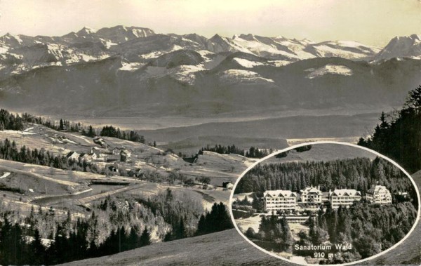 Wald, Sanatorium Vorderseite