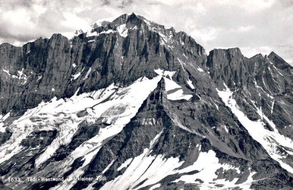 Tödi - Westwand und kleiner Tödi Vorderseite