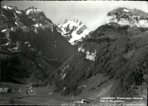 Luftseilbahn Wasserauen-Ebenalp Vorderseite
