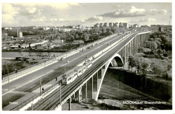 Stockholm, Skanstullsbron Vorderseite