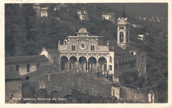 Locarno. Madonna del Sasso Vorderseite