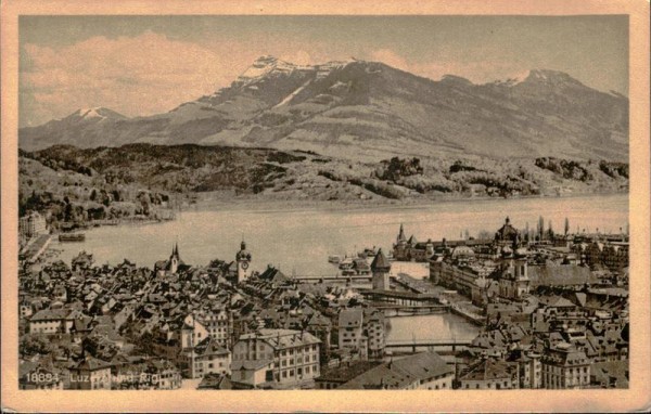 Luzern und Rigi Vorderseite