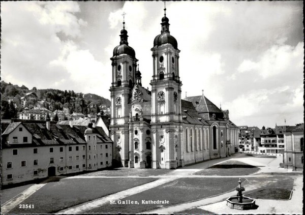 St. Gallen, Kathedrale Vorderseite