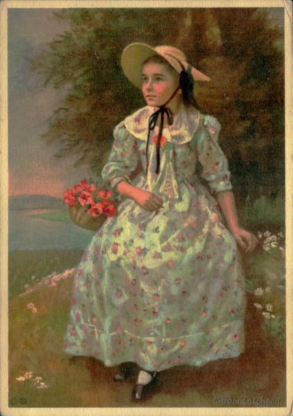 H.Barrenscheen, Costumes Suisses: Neuchatel Vorderseite