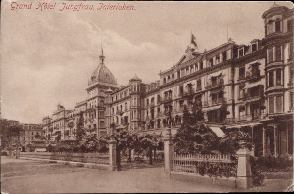 Grand Hôtel Jungfrau, Interlaken.