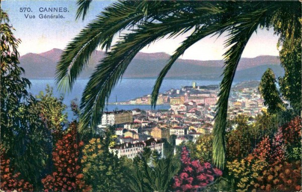 Cannes, Vue Générale Vorderseite