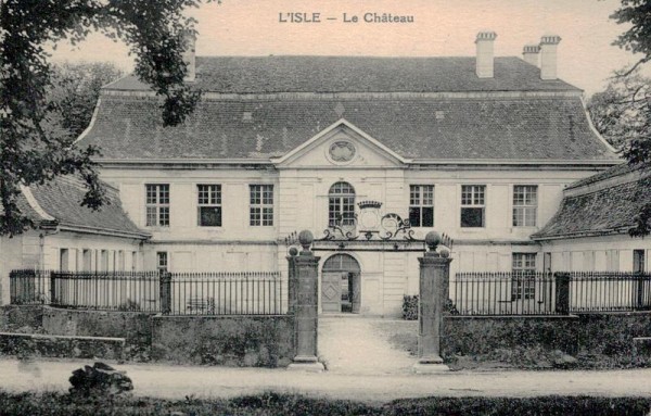 Château de L'Isle Vorderseite