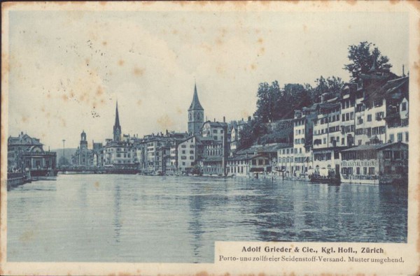Zürich, Limmat, Grieder