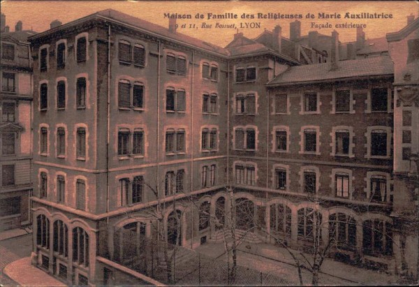 Lyon, Maison de Famille des Religieuses de Marie Auxiliatrice Vorderseite