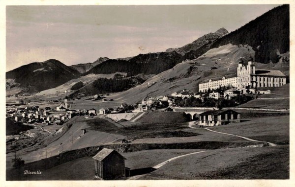 Disentis, 1930 Vorderseite