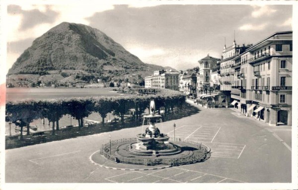 Lugano. Monte San Salvatore e Fontana Bossi Vorderseite