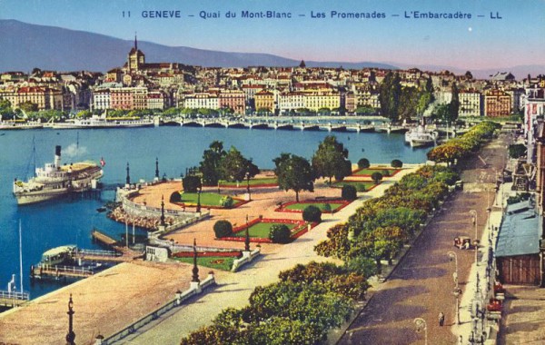 Genève - Quai du Mont-Blanc
