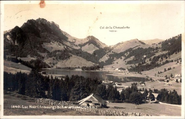 Schwarzsee Vorderseite