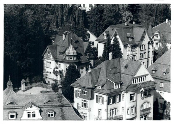 St. Gallen, Luftaufnahme Vorderseite