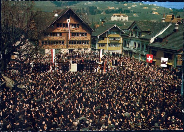 Appenzell, Landsgemeinde Vorderseite